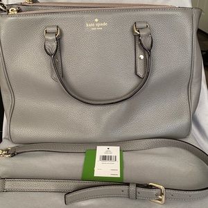 Kate Spade Mulberry Street Leighann Bag - Haregrey